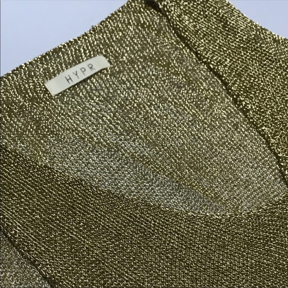 HYPER GOLD METALLIC VEST - Picture 2 of 3